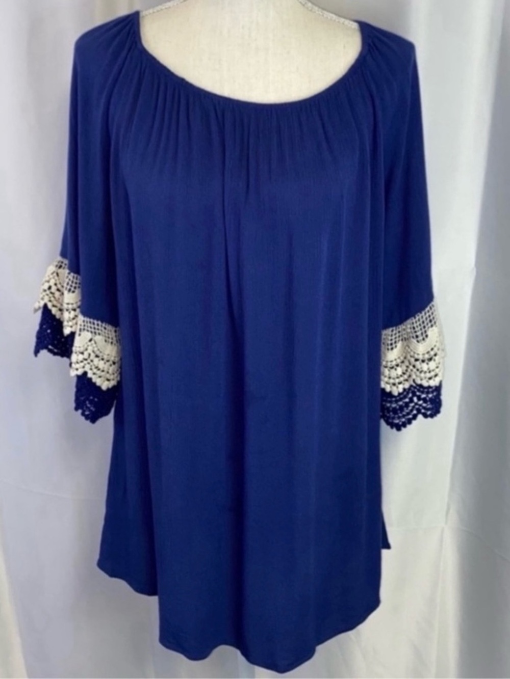 Royal Blue Umgee Size Large Blouse